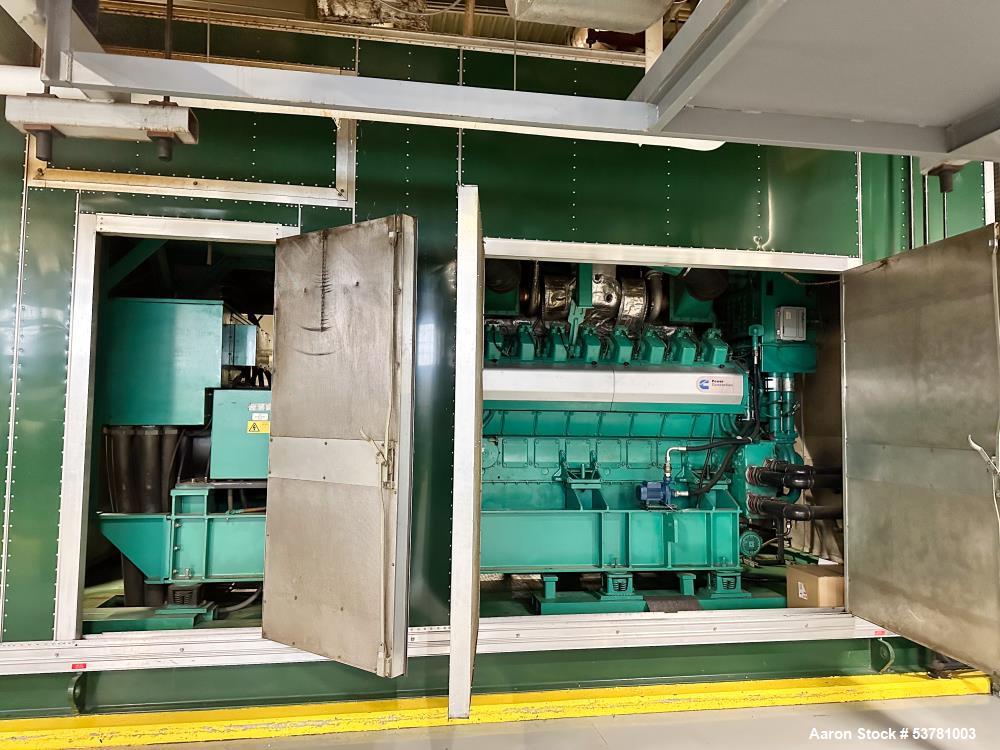 1.1MW Cummins Natural Gas Generator – Power Command, Enclosed, Skid Mounted